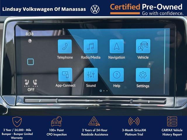 used 2025 Volkswagen Atlas car, priced at $39,997