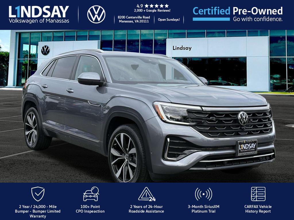 used 2024 Volkswagen Atlas Cross Sport car, priced at $41,277