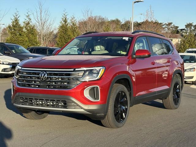 new 2025 Volkswagen Atlas car, priced at $43,570