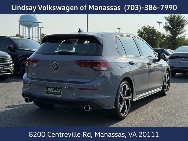 new 2025 Volkswagen Golf GTI car, priced at $37,722