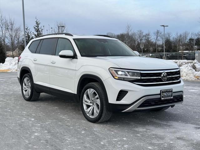 used 2021 Volkswagen Atlas car, priced at $28,777