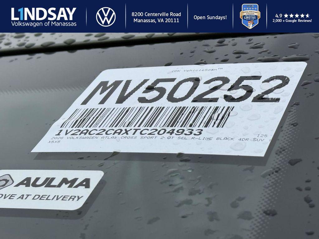 new 2026 Volkswagen Atlas Cross Sport car, priced at $50,292