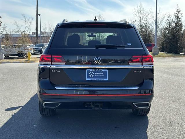 used 2021 Volkswagen Atlas car, priced at $22,577