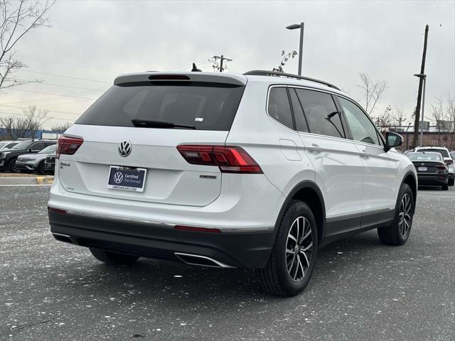 used 2021 Volkswagen Tiguan car, priced at $20,777