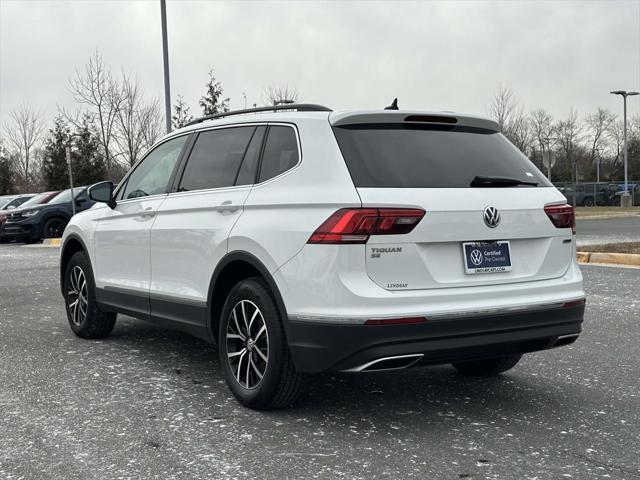 used 2021 Volkswagen Tiguan car, priced at $20,777