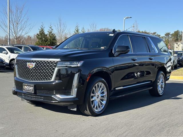 used 2021 Cadillac Escalade ESV car, priced at $62,997