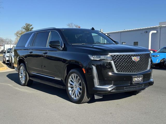 used 2021 Cadillac Escalade ESV car, priced at $62,997