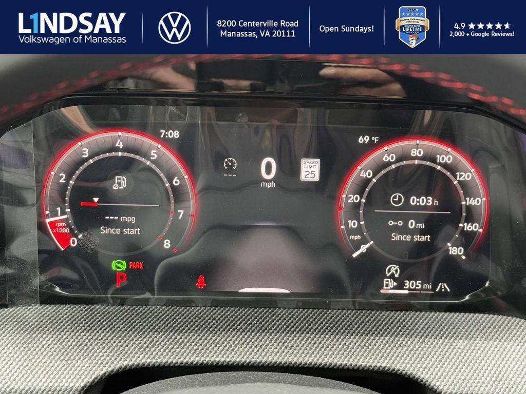 new 2025 Volkswagen Golf GTI car, priced at $38,840