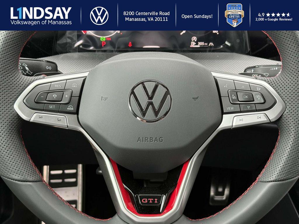 new 2025 Volkswagen Golf GTI car, priced at $38,840
