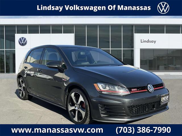 used 2017 Volkswagen Golf GTI car, priced at $13,997