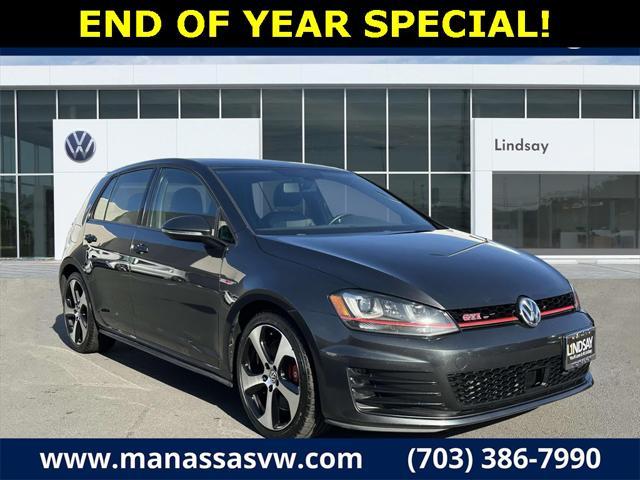 used 2017 Volkswagen Golf GTI car, priced at $13,997