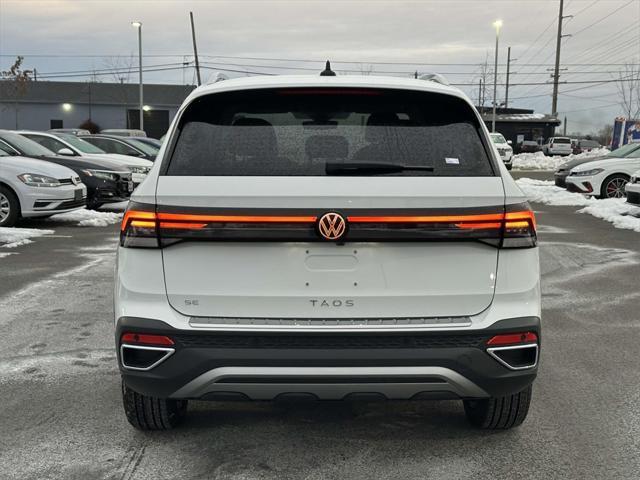 new 2025 Volkswagen Taos car, priced at $28,308