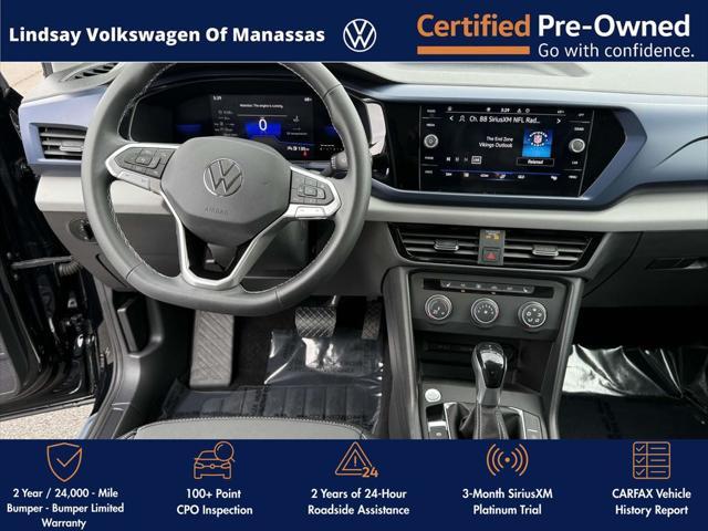 used 2022 Volkswagen Taos car, priced at $22,997