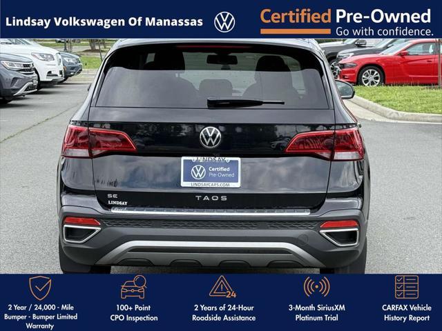 used 2022 Volkswagen Taos car, priced at $22,997