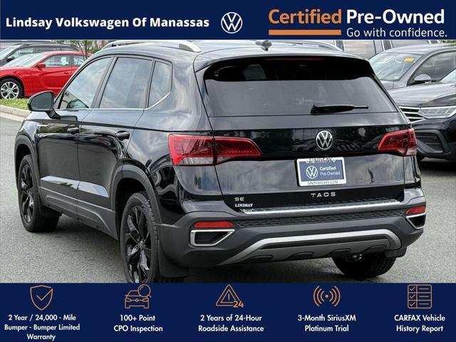 used 2022 Volkswagen Taos car, priced at $22,997