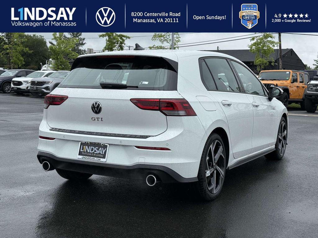 new 2025 Volkswagen Golf GTI car, priced at $39,279