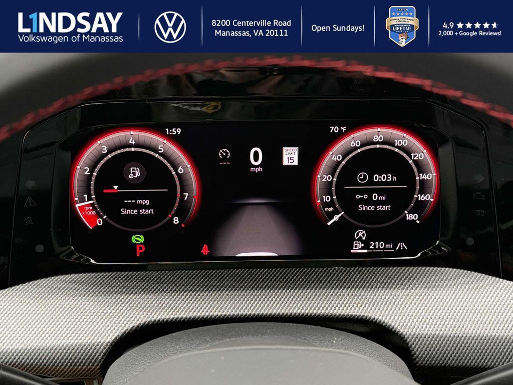 new 2025 Volkswagen Golf GTI car, priced at $39,279