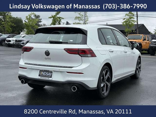 new 2025 Volkswagen Golf GTI car, priced at $38,840