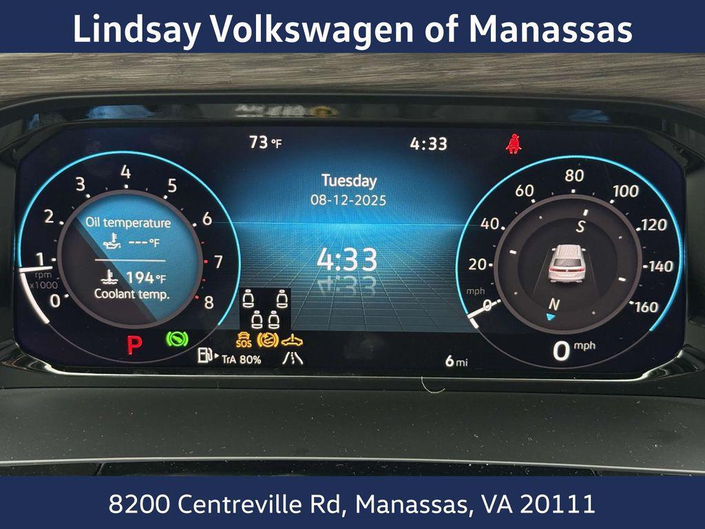 new 2025 Volkswagen Atlas car, priced at $50,843