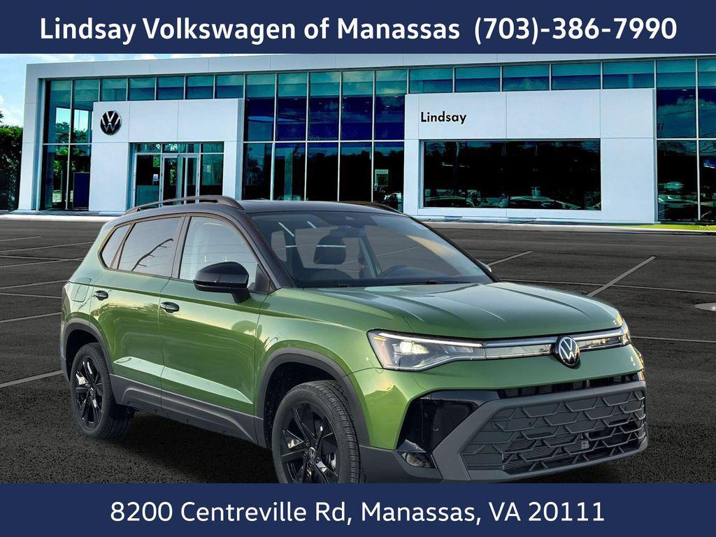 new 2025 Volkswagen Taos car, priced at $31,423