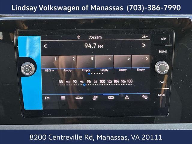 new 2025 Volkswagen Taos car, priced at $31,423