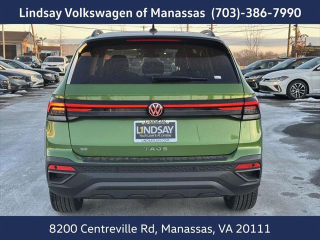 new 2025 Volkswagen Taos car, priced at $31,423