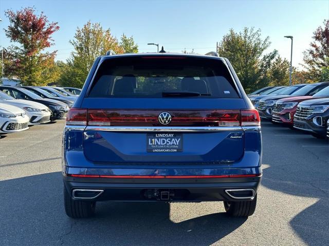 new 2025 Volkswagen Atlas car, priced at $44,590