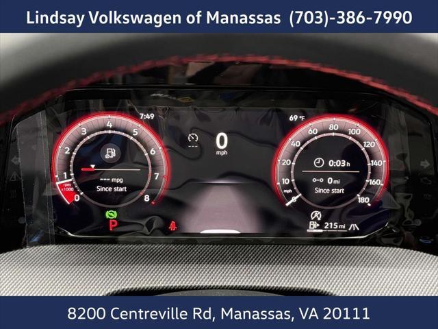 new 2025 Volkswagen Golf GTI car, priced at $32,772