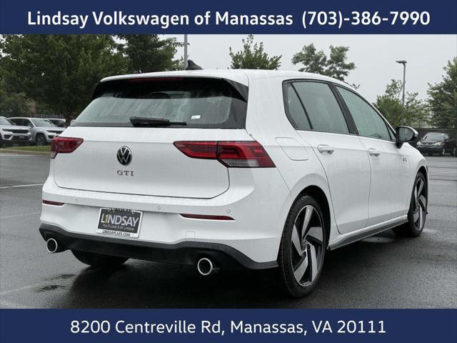 new 2025 Volkswagen Golf GTI car, priced at $32,772