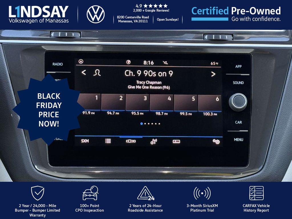 used 2022 Volkswagen Tiguan car, priced at $21,557