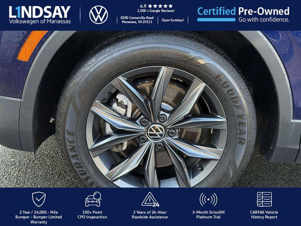 used 2022 Volkswagen Tiguan car, priced at $22,997