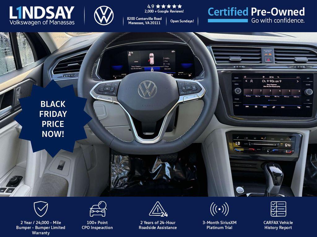 used 2022 Volkswagen Tiguan car, priced at $21,557