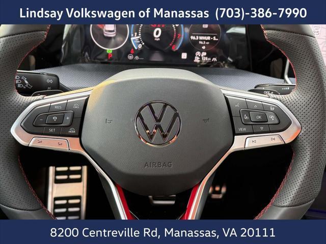 new 2025 Volkswagen Golf GTI car, priced at $41,261