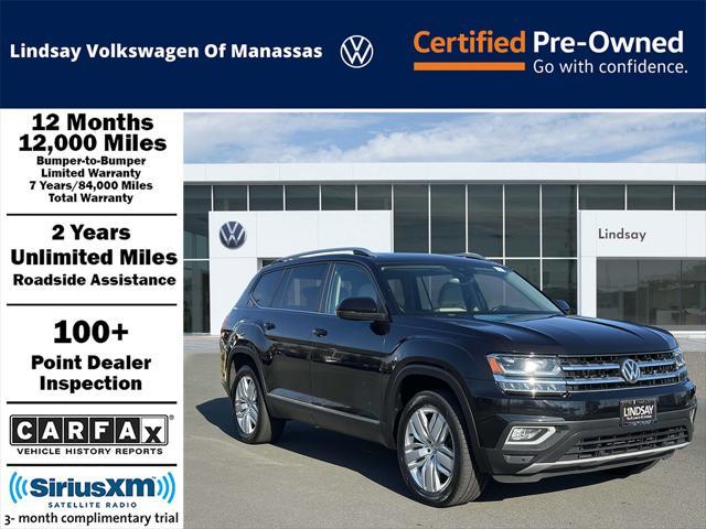 used 2019 Volkswagen Atlas car, priced at $22,977