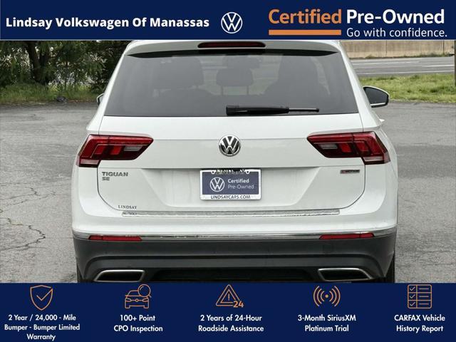 used 2021 Volkswagen Tiguan car, priced at $22,997