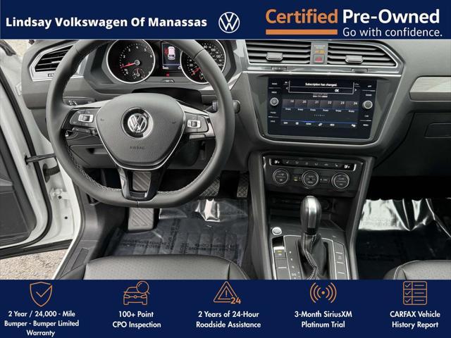 used 2021 Volkswagen Tiguan car, priced at $22,997
