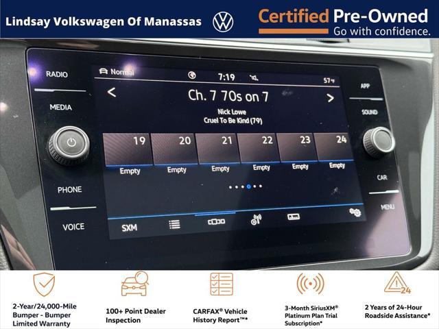 used 2021 Volkswagen Tiguan car, priced at $22,997