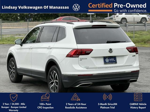 used 2021 Volkswagen Tiguan car, priced at $22,997