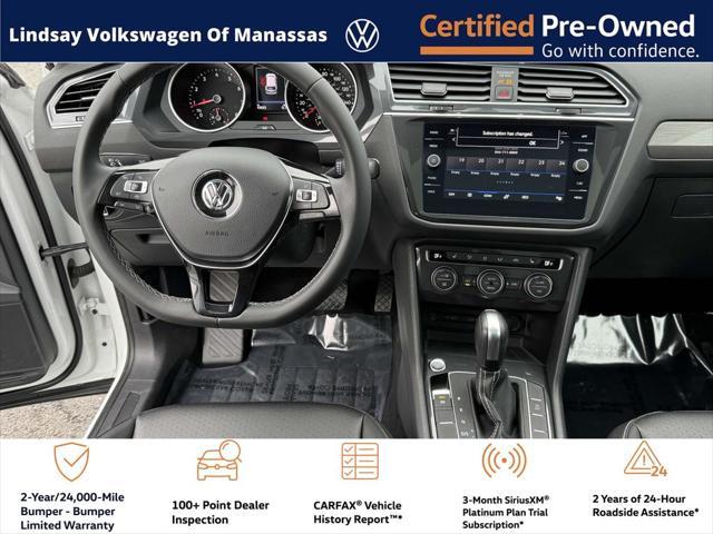 used 2021 Volkswagen Tiguan car, priced at $22,997