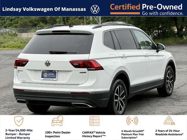 used 2021 Volkswagen Tiguan car, priced at $22,997