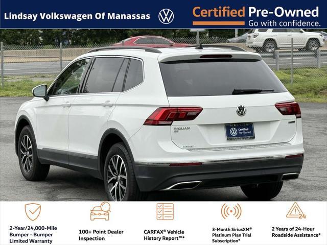 used 2021 Volkswagen Tiguan car, priced at $22,997