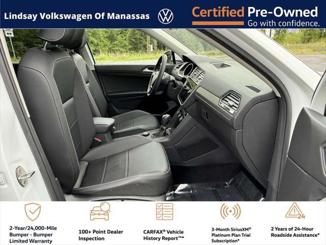 used 2021 Volkswagen Tiguan car, priced at $22,997
