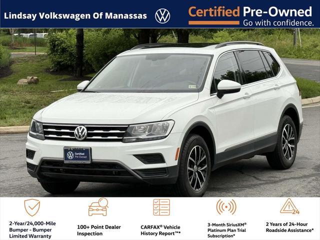 used 2021 Volkswagen Tiguan car, priced at $22,997