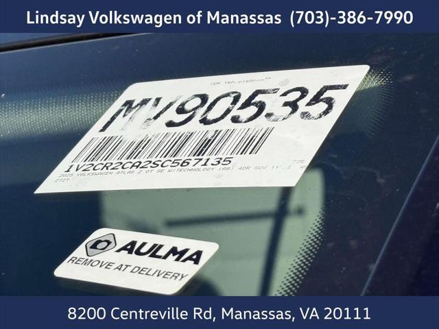 new 2025 Volkswagen Atlas car, priced at $42,671