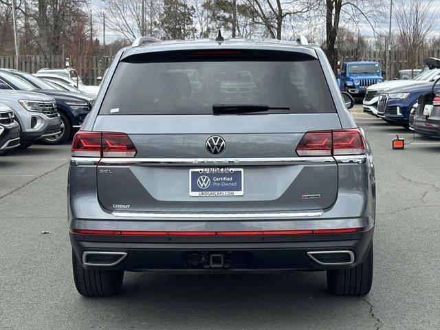 used 2021 Volkswagen Atlas car, priced at $30,997