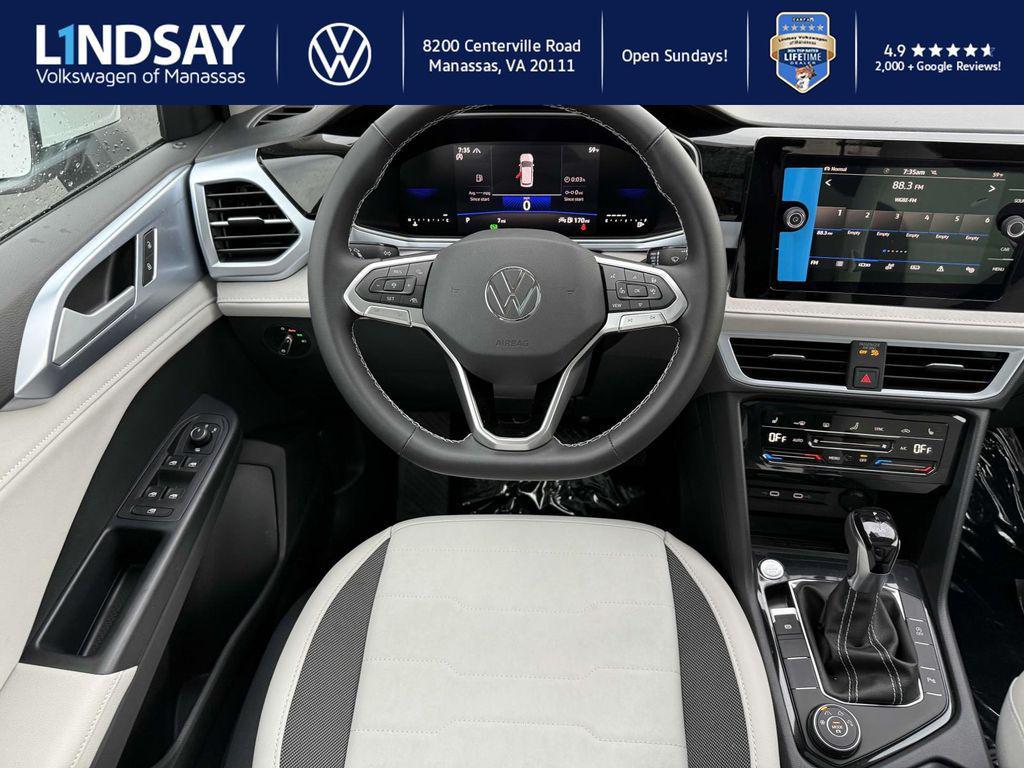 new 2025 Volkswagen Taos car, priced at $30,986