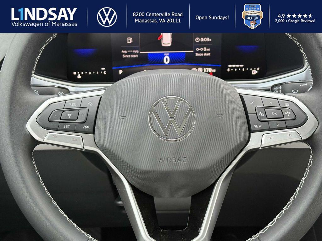 new 2025 Volkswagen Taos car, priced at $30,986