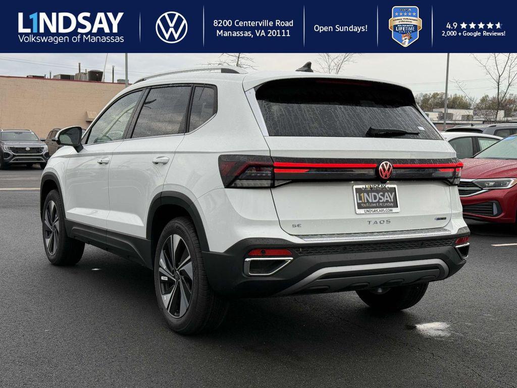 new 2025 Volkswagen Taos car, priced at $30,986