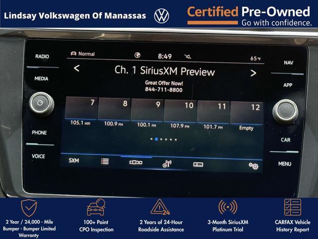 used 2022 Volkswagen Tiguan car, priced at $25,777