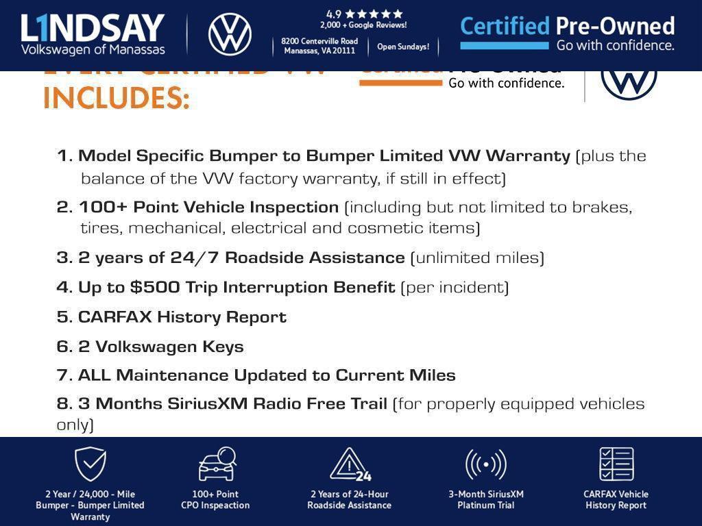 used 2022 Volkswagen Tiguan car, priced at $24,557